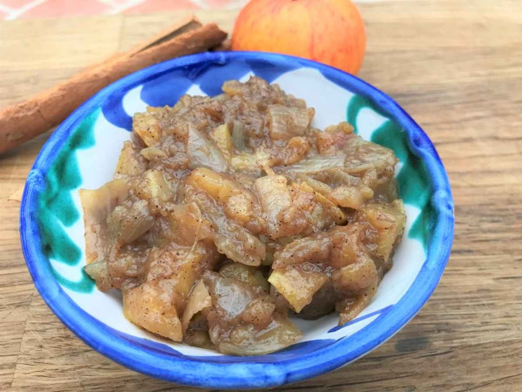 Low Sugar Chutney - Cinnamon and Kale