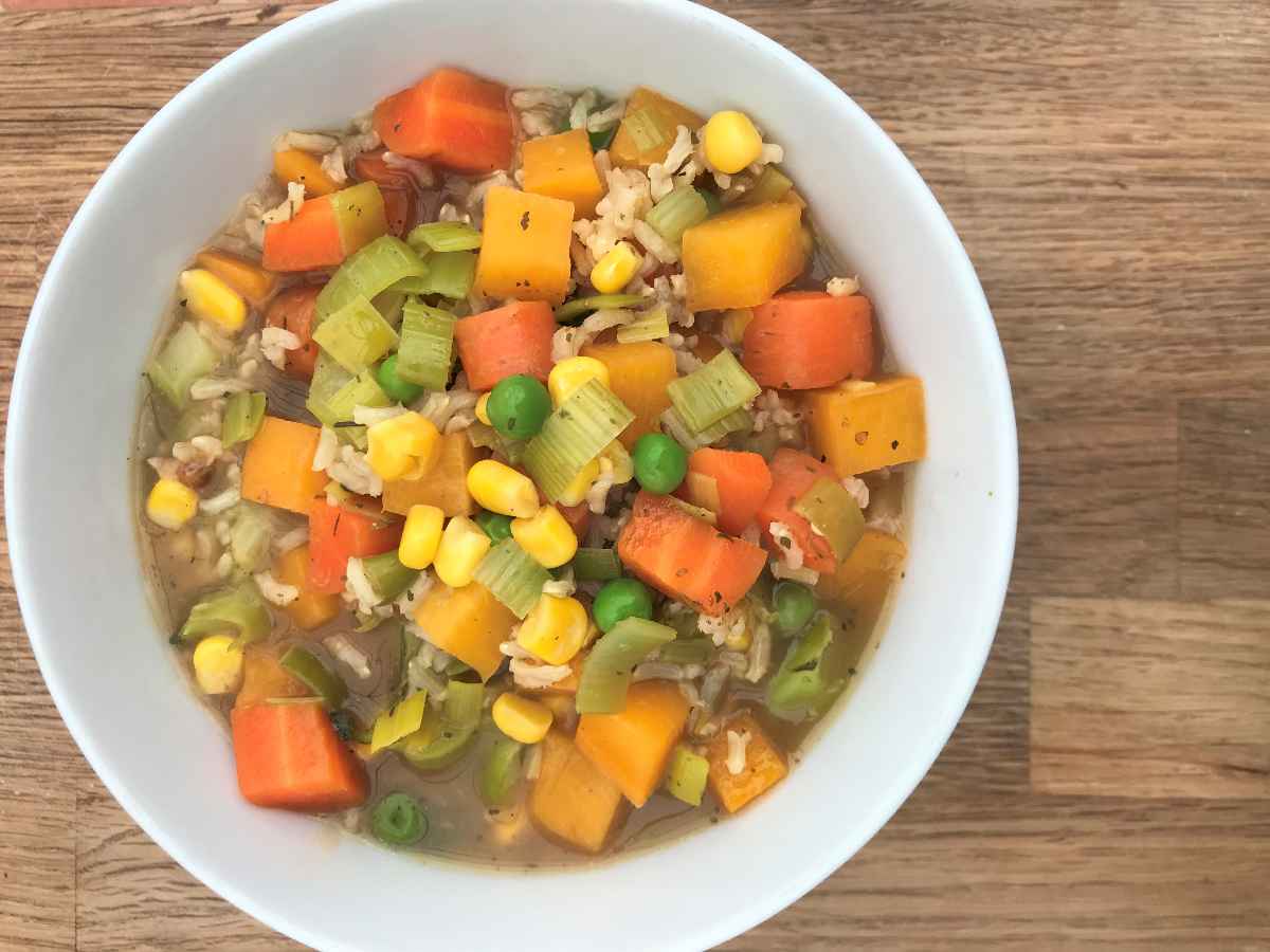 Healthy vegetable soup recipe