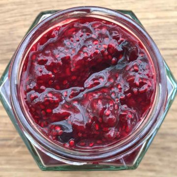 Low sugar berry jam