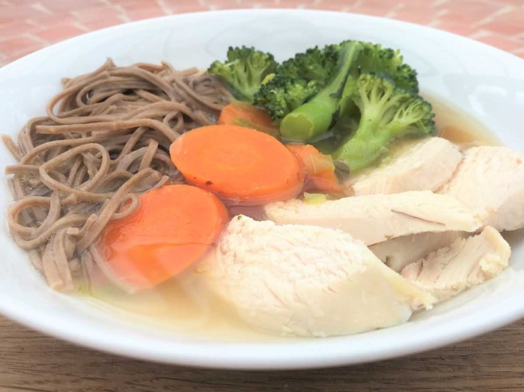 Easy healthy meal for one chicken ramen
