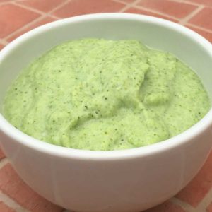 Creamy broccoli sauce