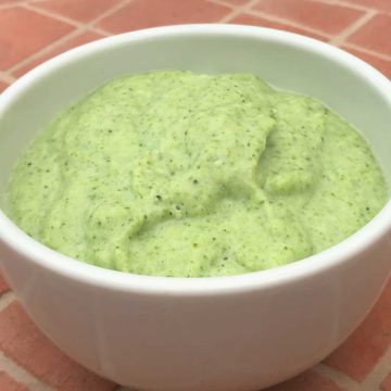 Creamy broccoli sauce