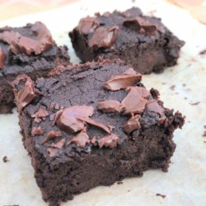 Adzuki bean brownies