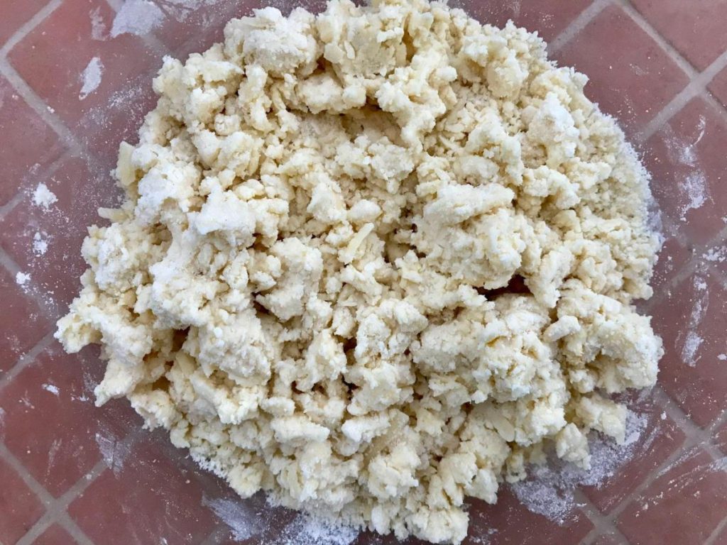 GF cheese scone mixture