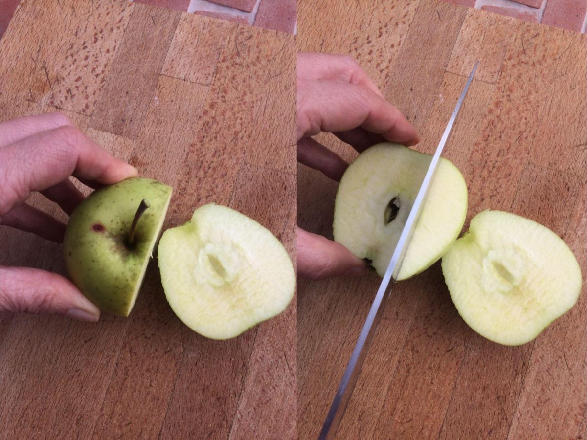 How to prepare apples