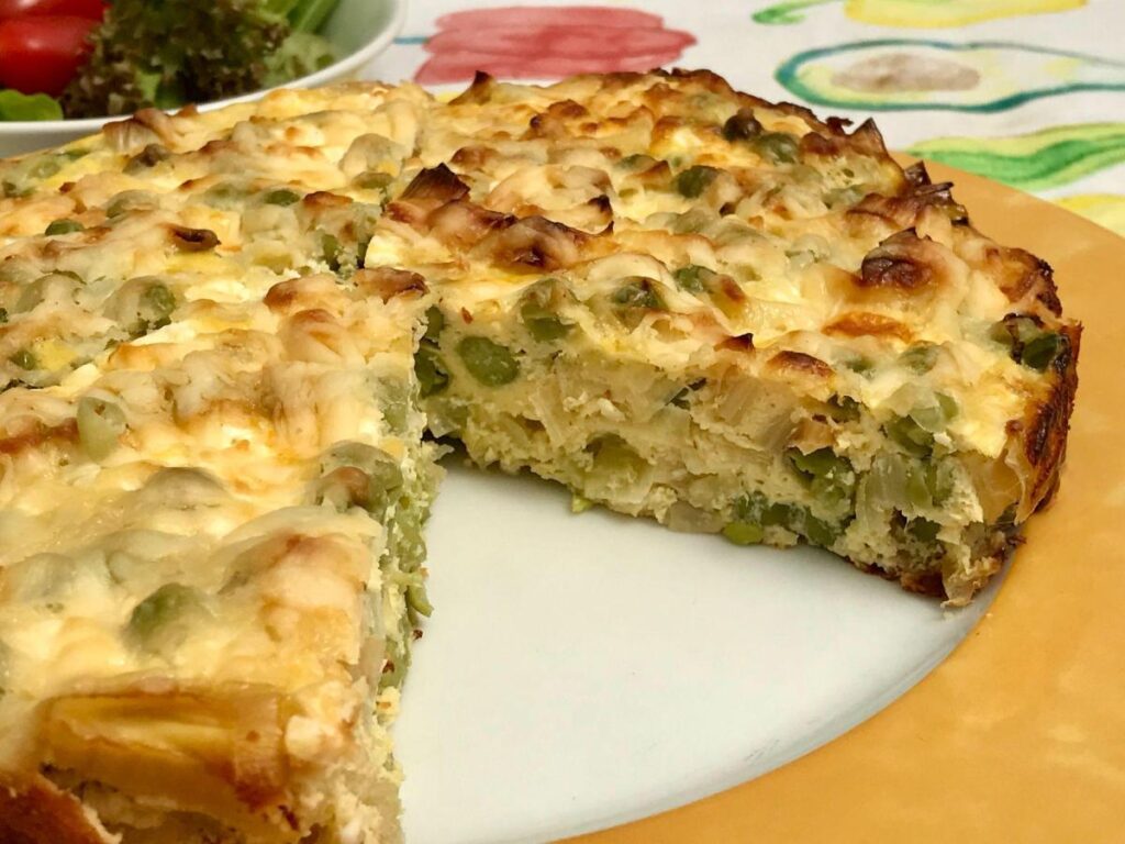 Cottage Cheese Quiche Cinnamon and Kale
