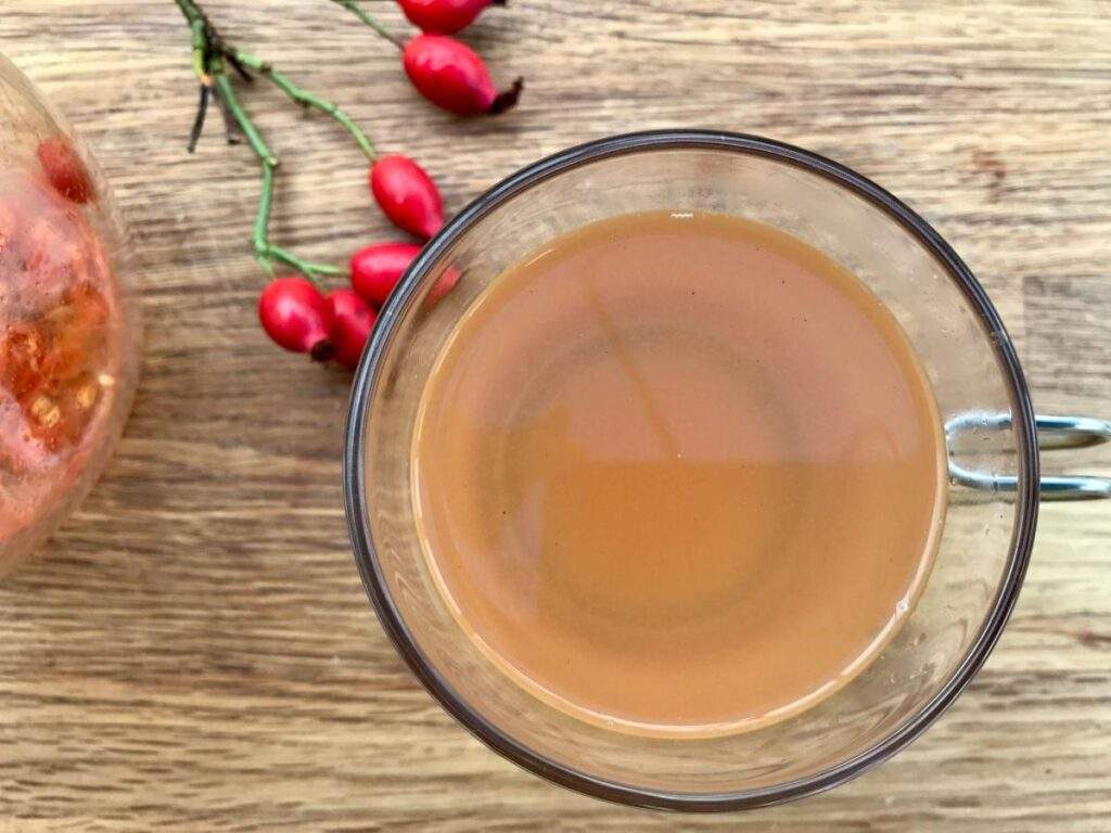 How to Make Rosehip Tea Cinnamon and Kale