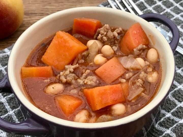 Lamb Mince Stew - Cinnamon and Kale