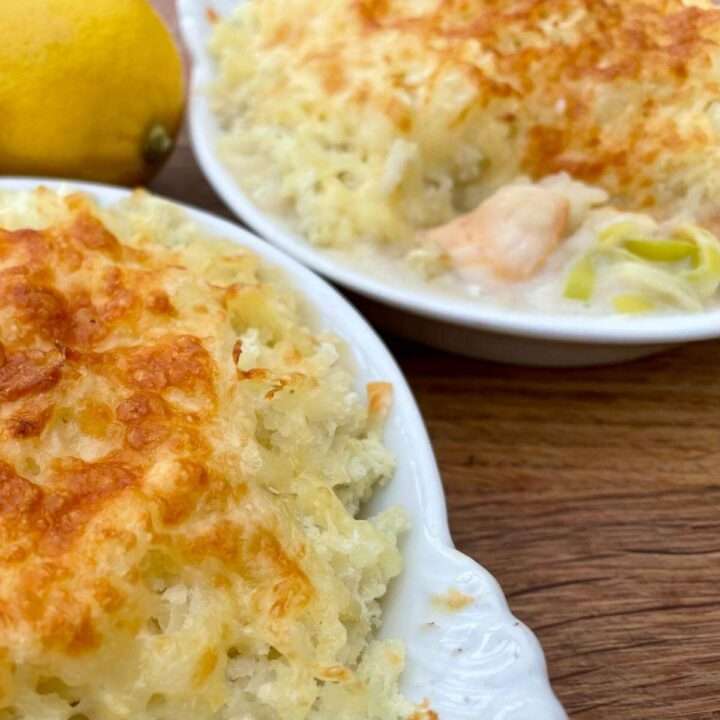 Healthy Fish Pie (gluten free, low fat) - Cinnamon and Kale