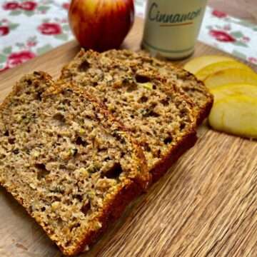 Courgette and apple cake.