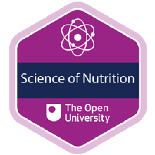 Open University badge for Science of Nutrition.